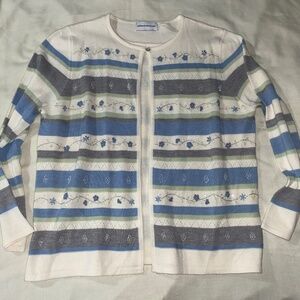 Alfred Dunner Cardigan w/Tank